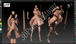 a group of people in clothing 3DPrintCustomz Custom 3D Resin Printi v4