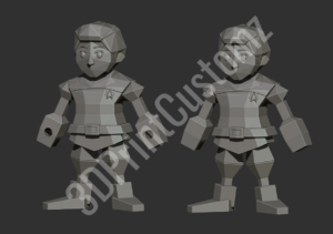 a group of people in white suits 3DPrintCustomz Custom 3D Resin Printing