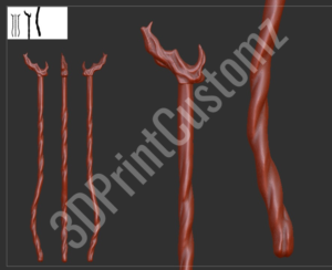 a group of red wires 3DPrintCustomz Custom 3D Resin Printing