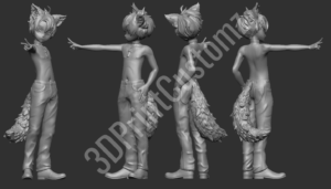 a group of women wearing lingerie 3DPrintCustomz Custom 3D Resin Printing