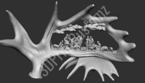 a hand holding a coin 3DPrintCustomz Custom 3D Resin Printing