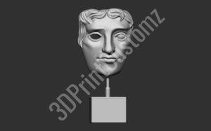 a head of a person 3DPrintCustomz Custom 3D Resin Printing