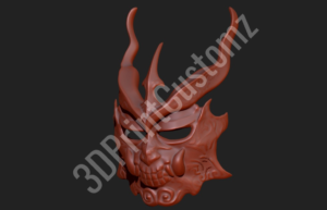 a human hand with a red background 3DPrintCustomz Custom 3D Resin Printing