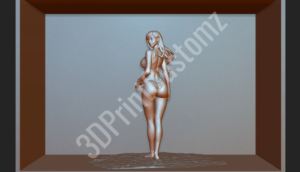 a person in a white dress 3DPrintCustomz Custom 3D Resin Printing