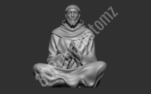 a person sitting in a chair 3DPrintCustomz Custom 3D Resin Printing