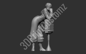 a person sitting on a chair 3DPrintCustomz Custom 3D Resin Printing