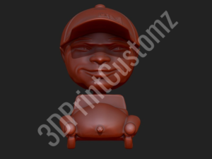 a person wearing a helmet 3DPrintCustomz Custom 3D Resin Printing