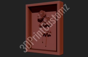 a picture of a flower 3DPrintCustomz Custom 3D Resin Printing