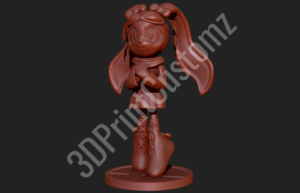 a red toy figurine 3DPrintCustomz Custom 3D Resin Printing