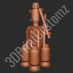 a robot with a long sword 3DPrintCustomz Custom 3D Resin Printing