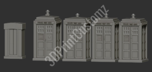 a row of white doors 3DPrintCustomz Custom 3D Resin Printing