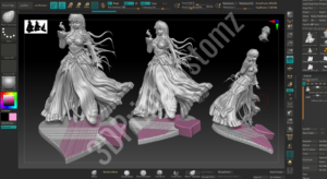 a screenshot of a video game 3DPrintCustomz Custom 3D Resin Printi v3