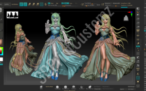 a screenshot of a video game 3DPrintCustomz Custom 3D Resin Printi v6
