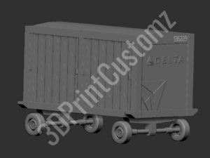 a silver metal box 3DPrintCustomz Custom 3D Resin Printing