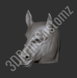 a statue of a dog 3DPrintCustomz Custom 3D Resin Printing