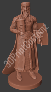 a statue of a person holding a phone 3DPrintCustomz Custom 3D Resin Printing