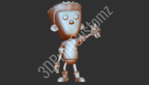 a toy figurine of a girl 3DPrintCustomz Custom 3D Resin Printing