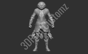 a toy figurine of a person 3DPrintCustomz Custom 3D Resin Printing