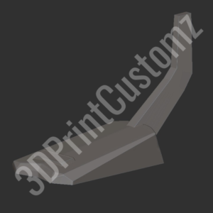 a white laptop with a black background 3DPrintCustomz Custom 3D Resin Printing