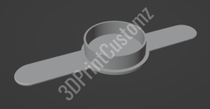 a white roll of toilet paper 3DPrintCustomz Custom 3D Resin Printing