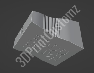 a white square with a black outline 3DPrintCustomz Custom 3D Resin Printing