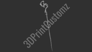 a white x ray of a persons body 3DPrintCustomz Custom 3D Resin Printing