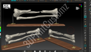 graphical user interface website 3DPrintCustomz Custom 3D Resin Printing