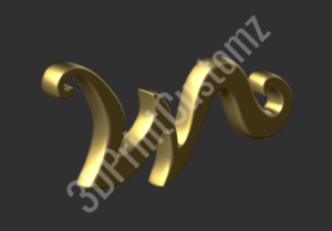 logo 3DPrintCustomz Custom 3D Resin Printi v3