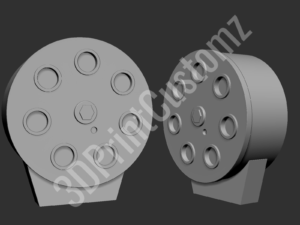 shape circle 3DPrintCustomz Custom 3D Resin Printing