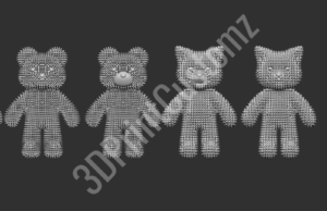 text 3DPrintCustomz Custom 3D Resin Printi v9