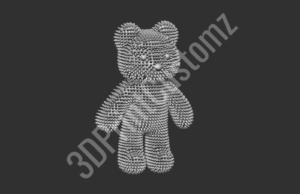 text 3DPrintCustomz Custom 3D Resin Printing