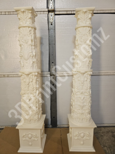 a couple of pillars 3DPrintCustomz Custom 3D Resin Printing