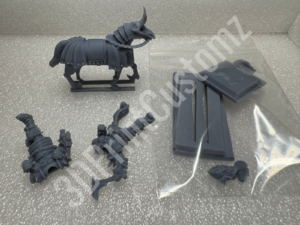 a group of toy horses 3DPrintCustomz Custom 3D Resin Printing