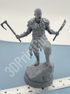 a toy figurine holding a gun 3DPrintCustomz Custom 3D Resin Printing