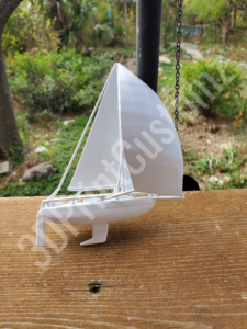 a white model of a bird 3DPrintCustomz Custom 3D Resin Printing