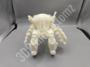 a white toy on a white surface 3DPrintCustomz Custom 3D Resin Printing