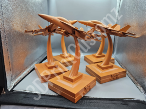 a wooden model of a house 3DPrintCustomz Custom 3D Resin Printing