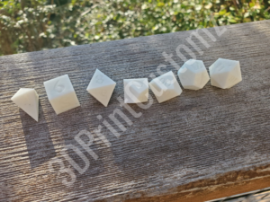 dice cubes 3DPrintCustomz Custom 3D Resin Printing