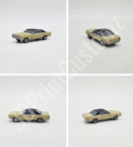 a collage of a car 3DPrintCustomz Custom 3D Print Design Painting