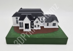 a model of a house 3DPrintCustomz Custom 3D Print Design Painting