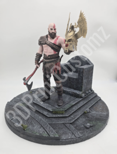 a person in armor holding a sword 3DPrintCustomz Custom 3D Print Design Painting